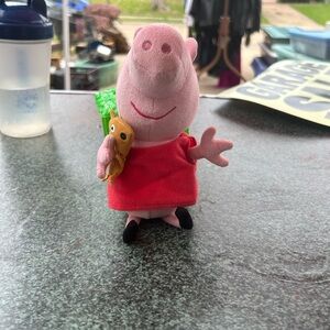8” PEPPA pig and friend toy plushy